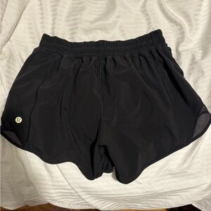 Lululemon shorts size 6 has a small hole on the side but otherwise no damage